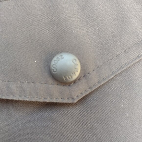 Canada Goose Gabriola Parka Black S Down Hooded Winter Coat Made in Canada - Picture 13 of 16